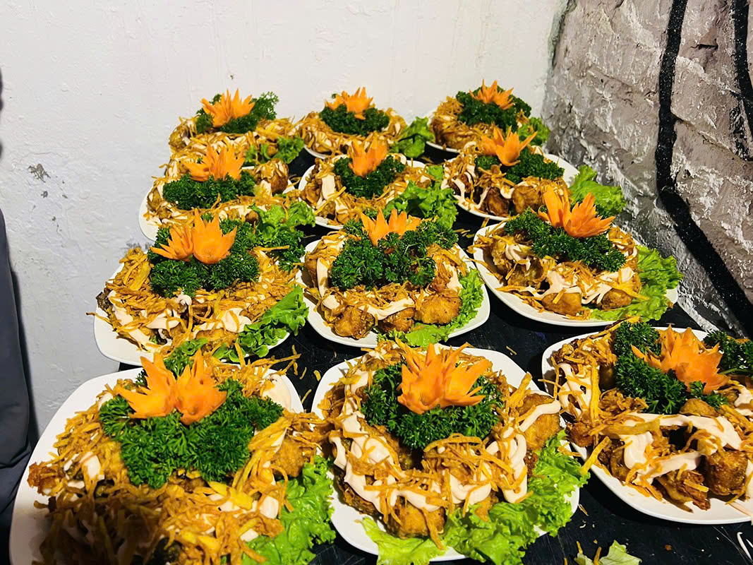 Buffet tại nơi ở Hà Đông